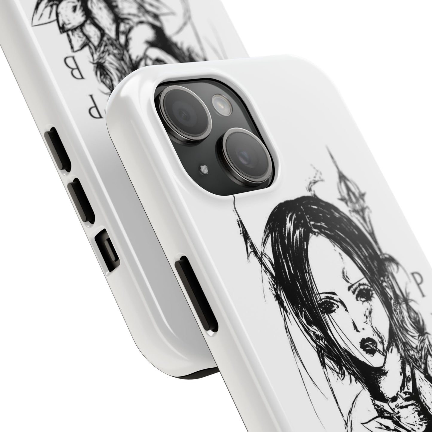 Artistic Tough Phone Case, Unique Phone Cover, Phone Protector Gift, Stylish Mobile Accessory, Custom Cell Phone Case